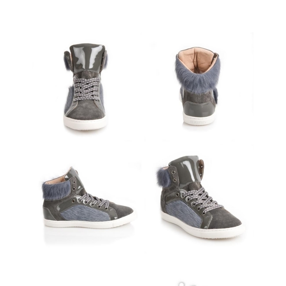 Baird - Falkland Gray Hightop Sneakers